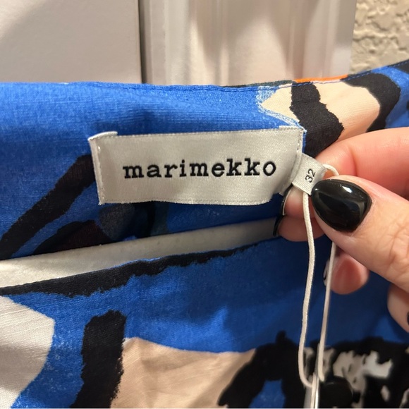 NWT Free People Marimekko Antra Eldfamn Printed Maxi Dress - Picture 5 of 6